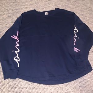 Large PINK Victoria’s Secret sweatshirt
